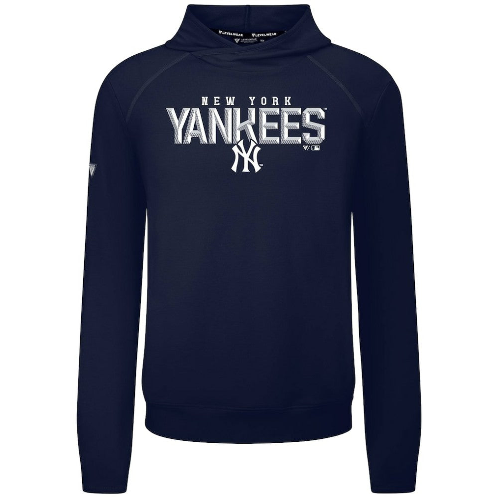 New York Yankees Levelwear Mandate Carve Tri-Blend Hoodie Online