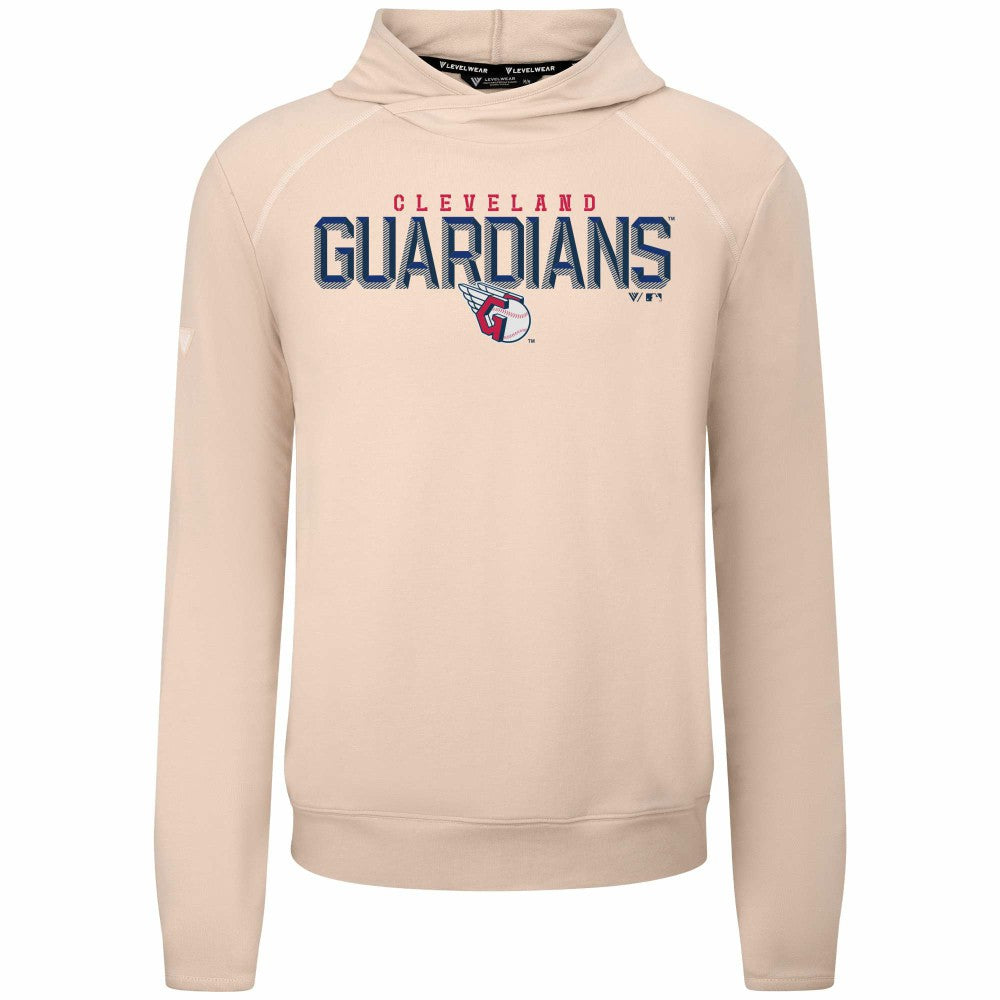 Cleveland Guardians Levelwear Mandate Carve Tri-Blend Hoodie On Sale