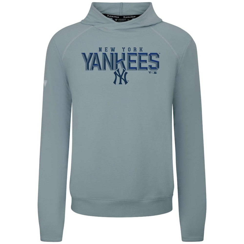 New York Yankees Levelwear Mandate Carve Tri-Blend Hoodie Sale
