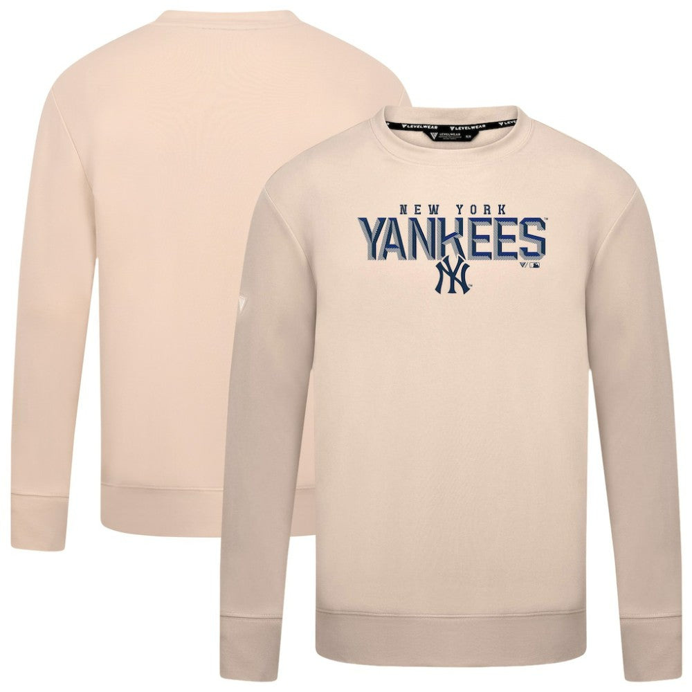 New York Yankees Levelwear Mandate Carve Tri-Blend Sweatshirt Online