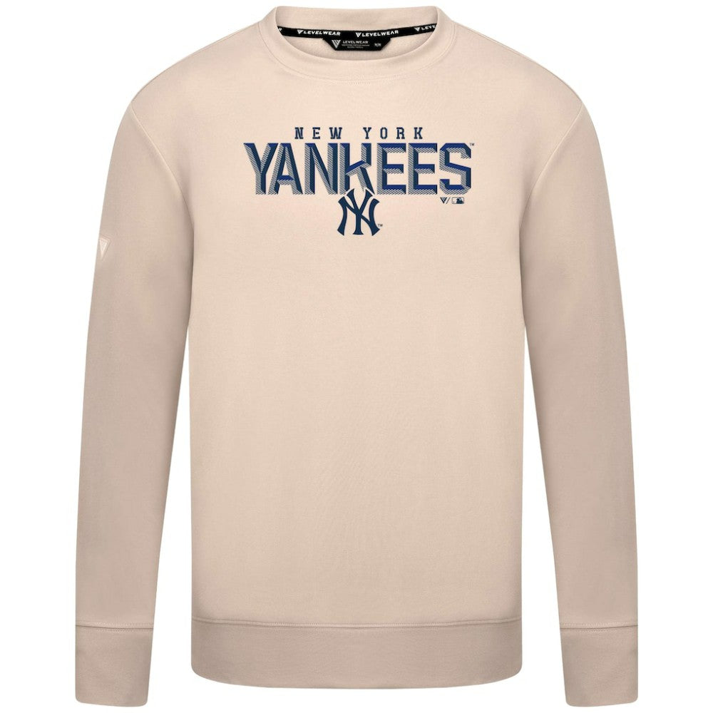 New York Yankees Levelwear Mandate Carve Tri-Blend Sweatshirt Online