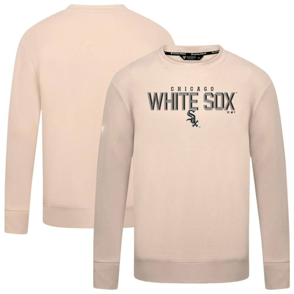Chicago White Sox Levelwear Mandate Carve Tri-Blend Sweatshirt Online