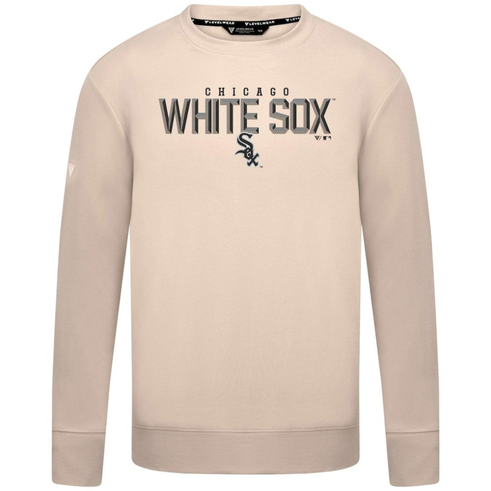 Chicago White Sox Levelwear Mandate Carve Tri-Blend Sweatshirt Online