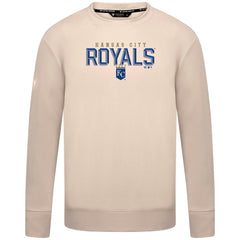 Kansas City Royals Levelwear Mandate Carve Tri-Blend Sweatshirt On Sale