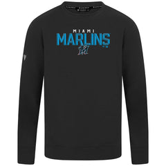 Miami Marlins Levelwear Mandate Carve Tri-Blend Sweatshirt for sale