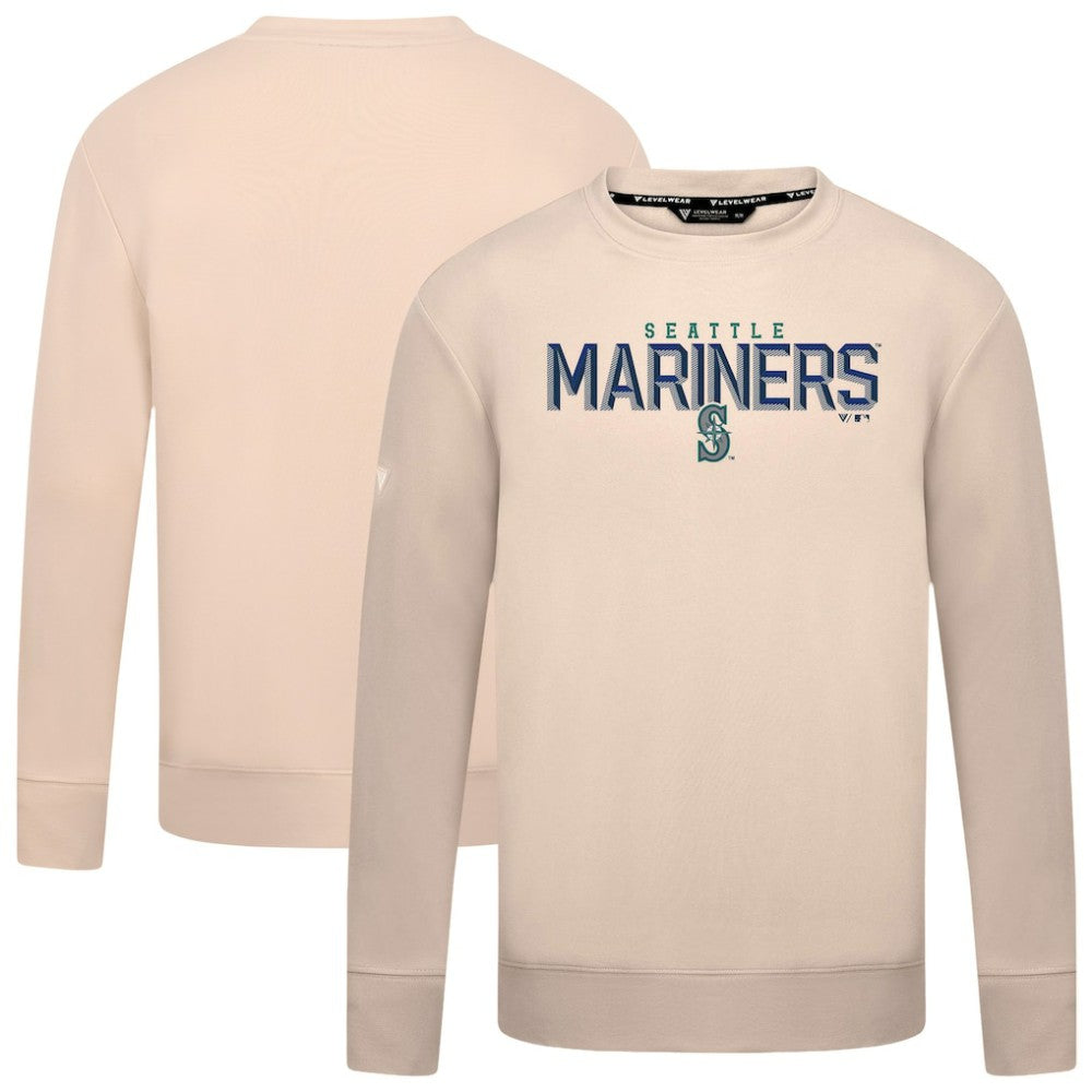 Seattle Mariners Levelwear Mandate Carve Tri-Blend Sweatshirt Near Me
