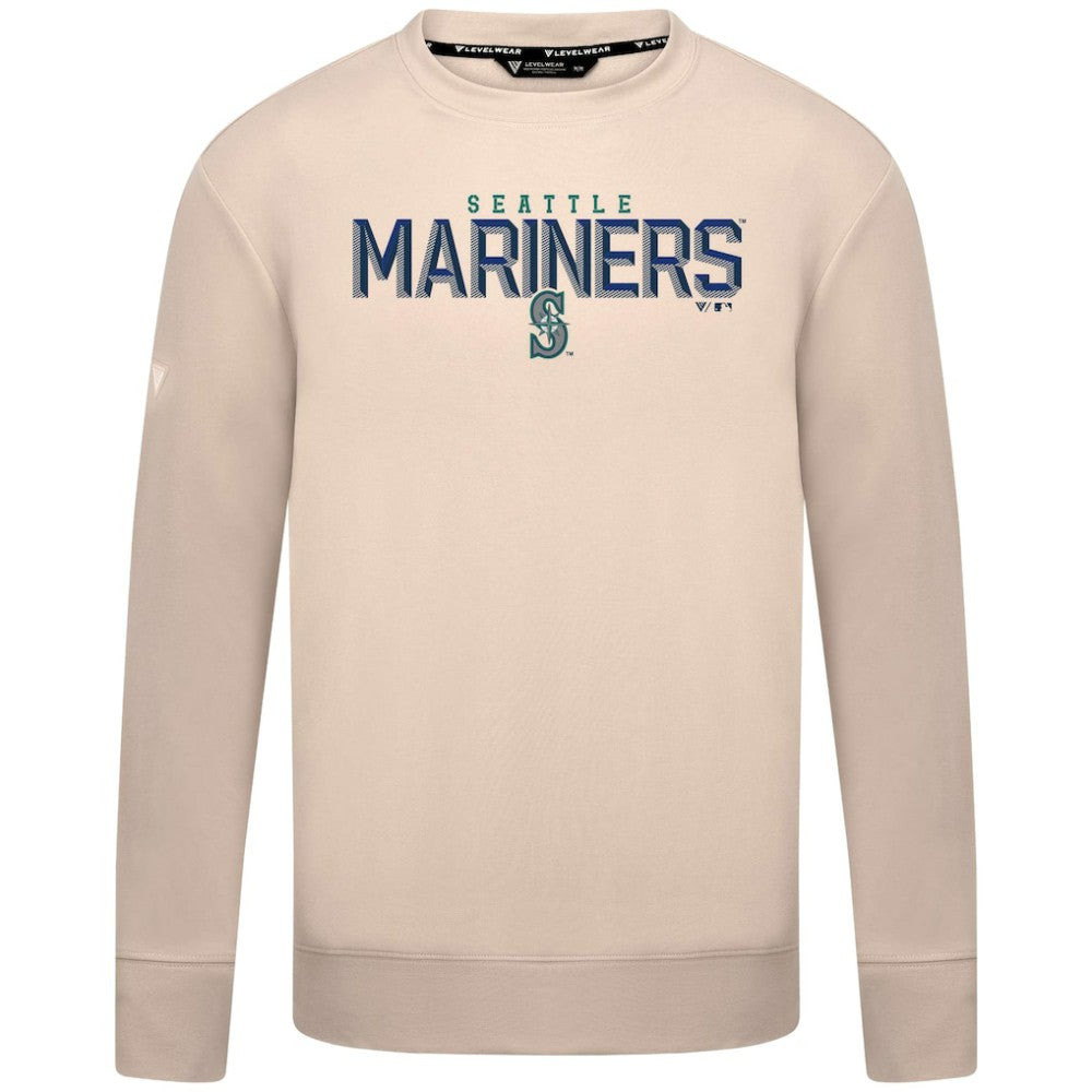 Seattle Mariners Levelwear Mandate Carve Tri-Blend Sweatshirt Near Me