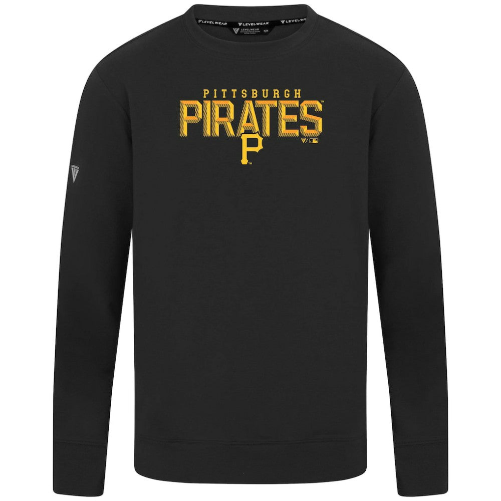 Pittsburgh Pirates Levelwear Mandate Carve Tri-Blend Sweatshirt for sale