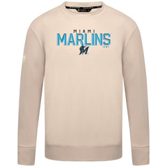 Miami Marlins Levelwear Mandate Carve Tri-Blend Sweatshirt Lifestyle