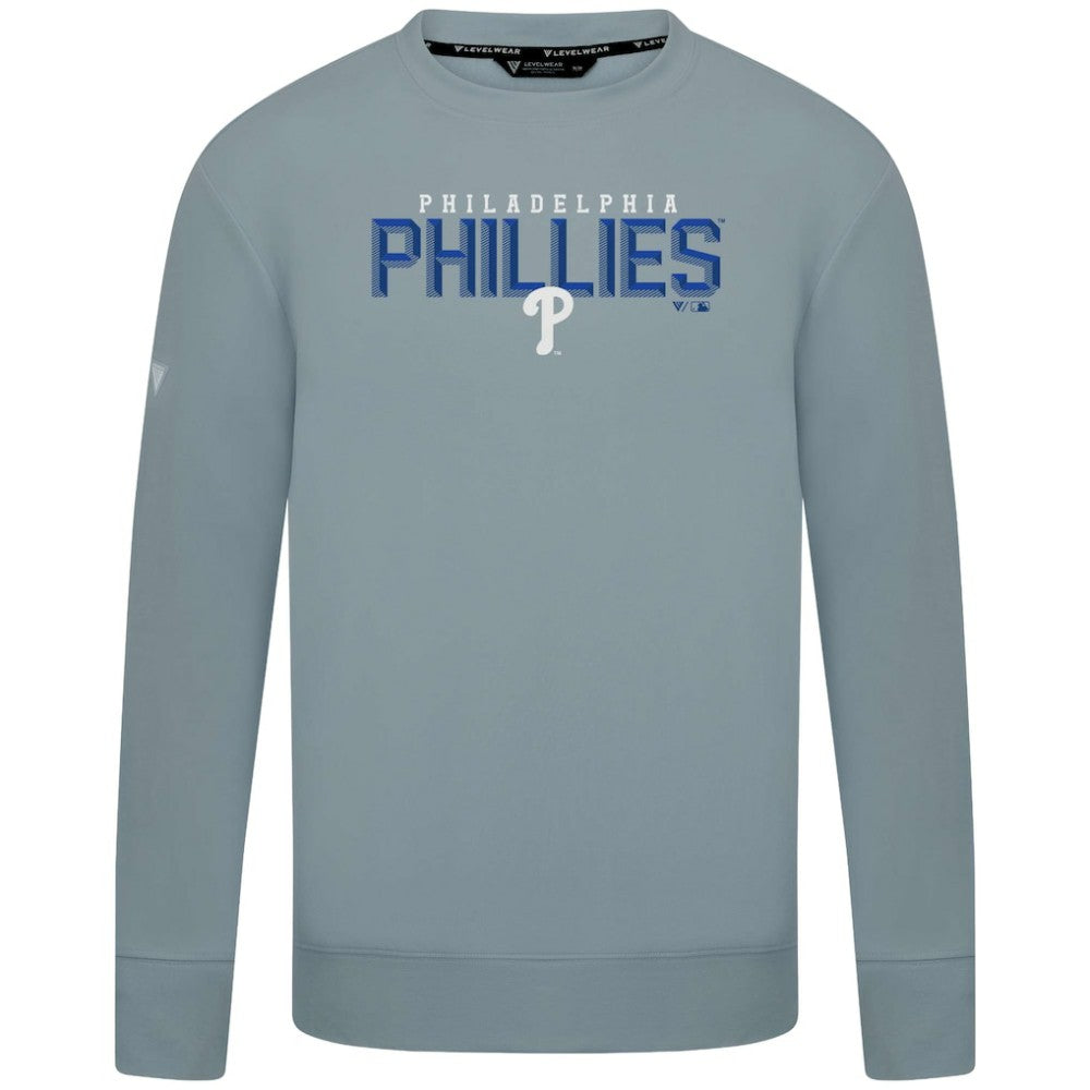 Philadelphia Phillies Levelwear Mandate Carve Tri-Blend Sweatshirt for sale