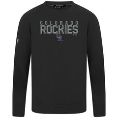 Colorado Rockies Levelwear Mandate Carve Tri-Blend Sweatshirt Near Me
