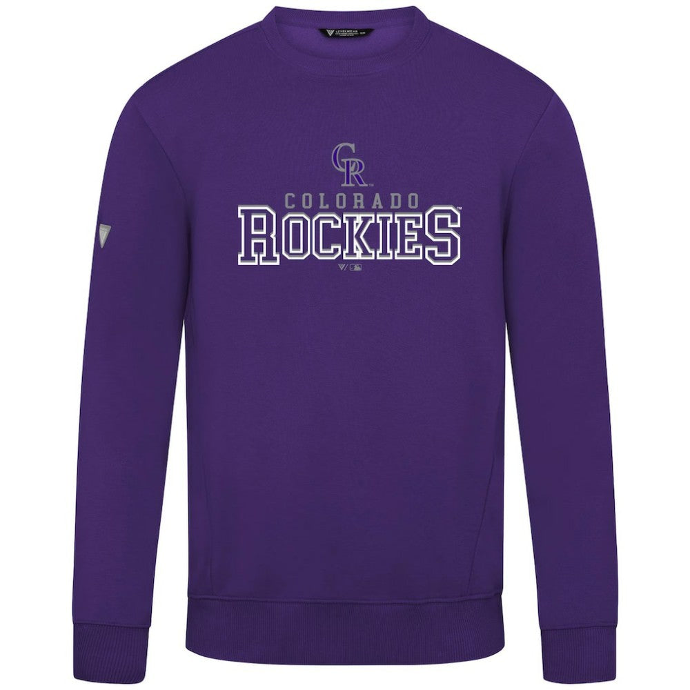 Colorado Rockies Levelwear Zane Journey Sweatshirt On Sale