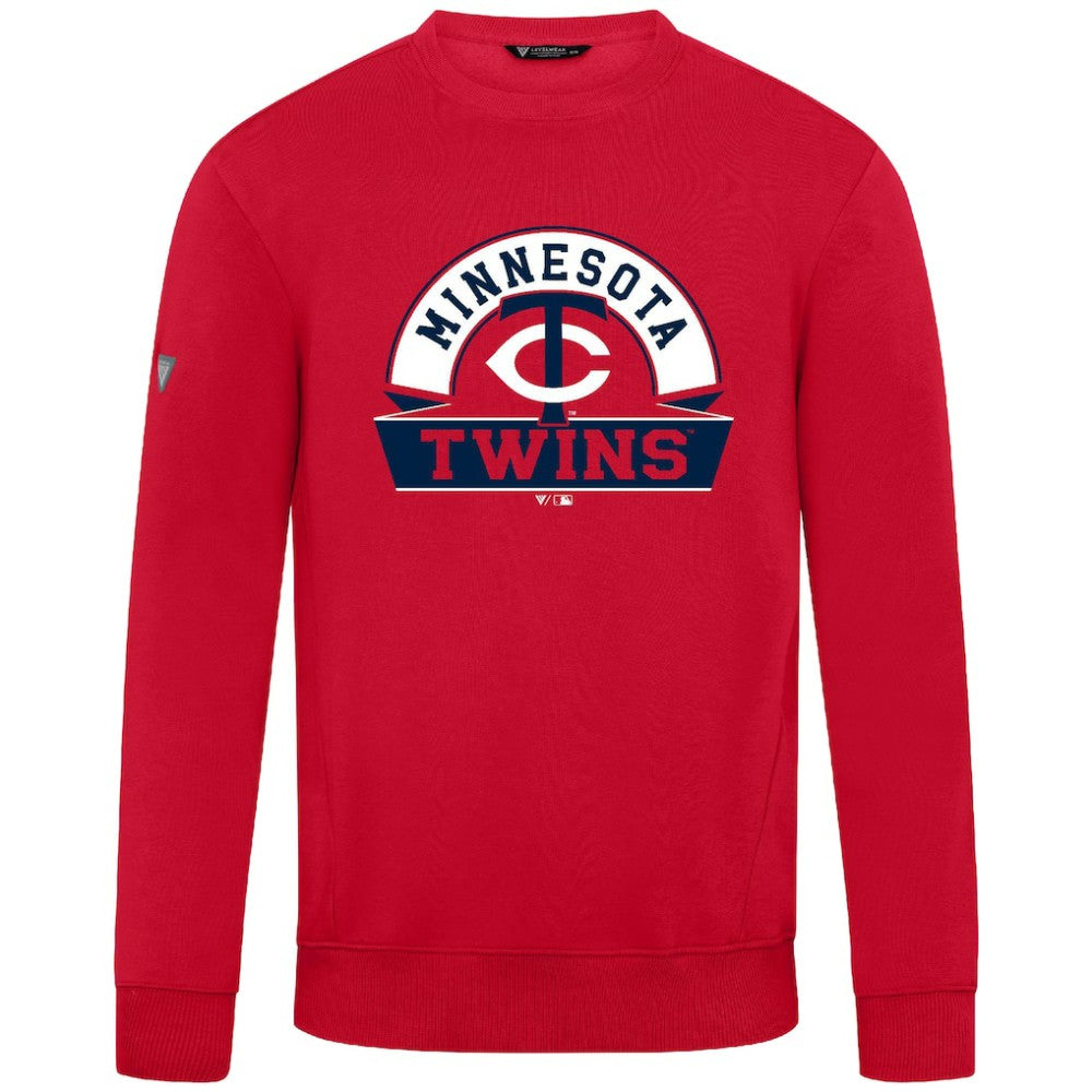 Minnesota Twins Levelwear Zane Banner Arch Sweatshirt Clearance