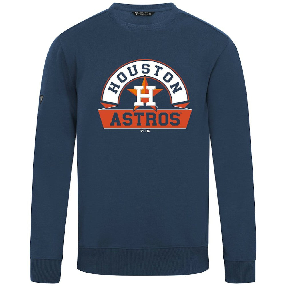 Houston Astros Levelwear Zane Banner Arch Sweatshirt Sale
