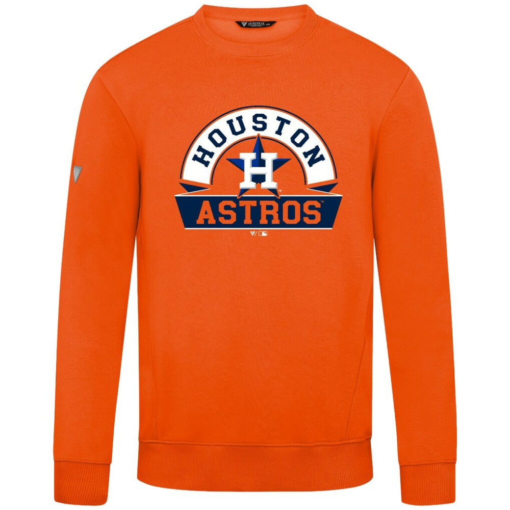 Houston Astros Levelwear Zane Banner Arch Sweatshirt Online