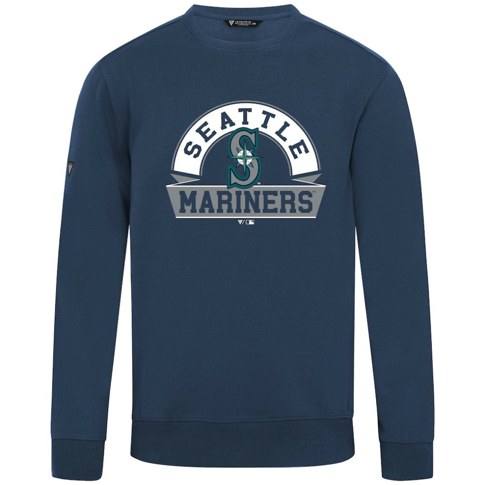 Seattle Mariners Levelwear Zane Banner Arch Sweatshirt Lifestyle