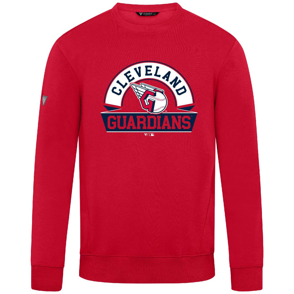 Cleveland Guardians Levelwear Zane Banner Arch Sweatshirt On Sale