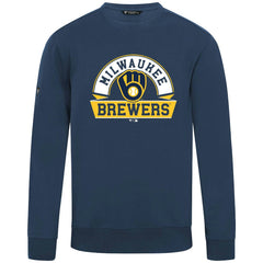 Milwaukee Brewers Levelwear Zane Banner Arch Sweatshirt Clearance