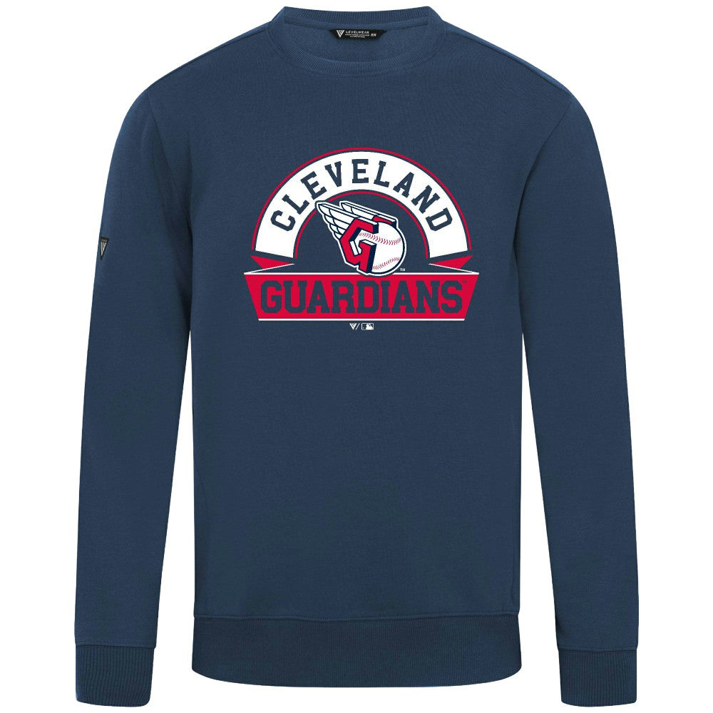 Cleveland Guardians Levelwear Zane Banner Arch Sweatshirt discount