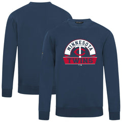 Minnesota Twins Levelwear Zane Banner Arch Sweatshirt On Sale