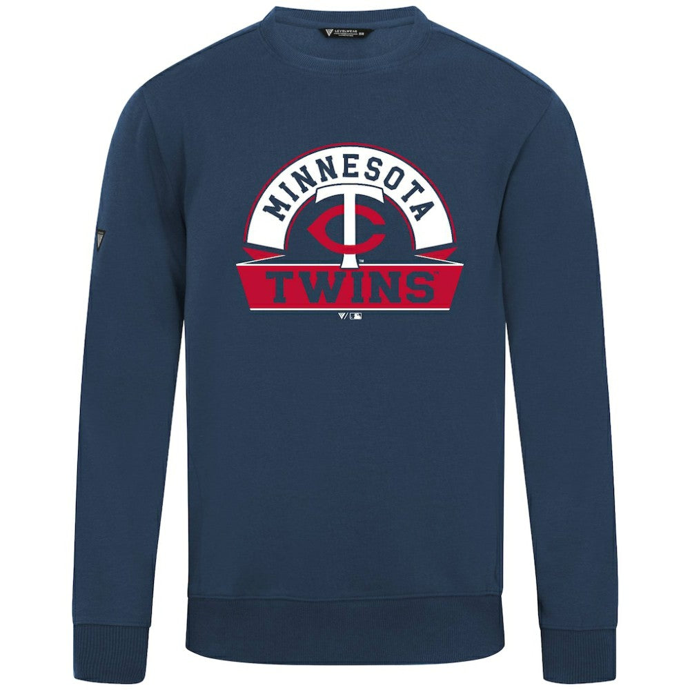 Minnesota Twins Levelwear Zane Banner Arch Sweatshirt On Sale