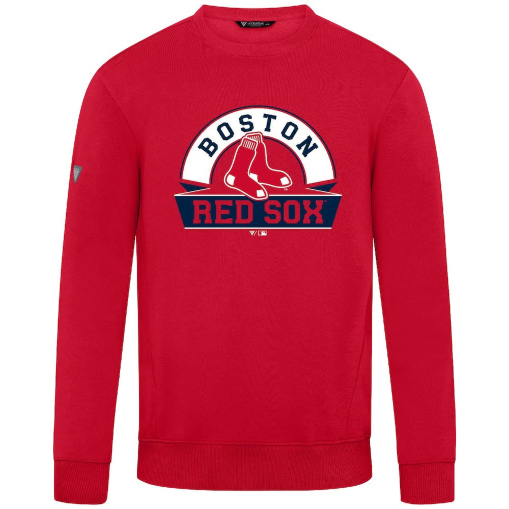 Boston Red Sox Levelwear Zane Banner Arch Sweatshirt for sale