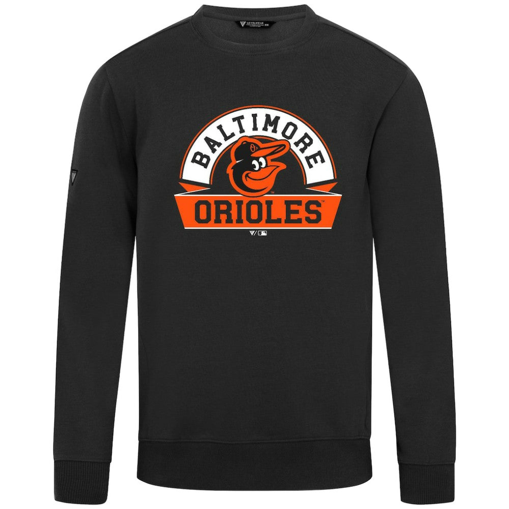 Baltimore Orioles Levelwear Zane Banner Arch Sweatshirt Clearance