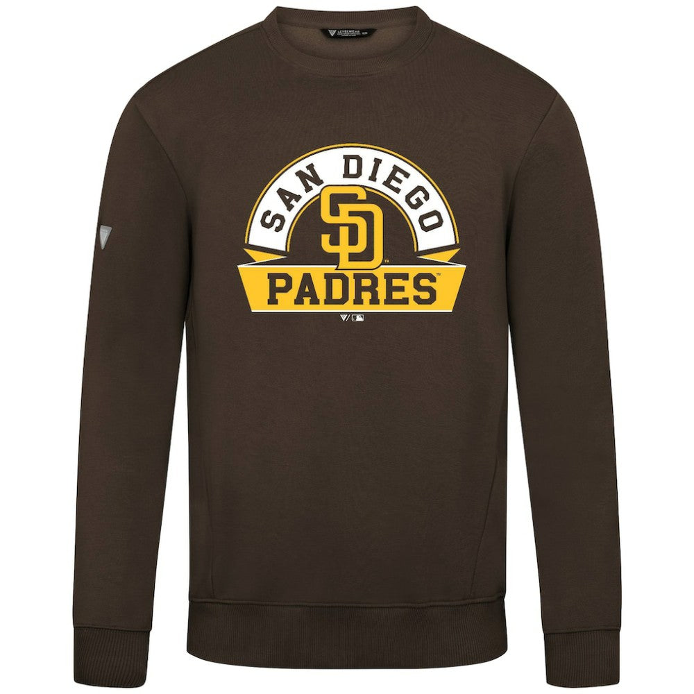 San Diego Padres Levelwear Zane Banner Arch Sweatshirt Clearance