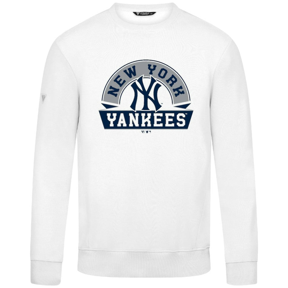 New York Yankees Levelwear Zane Banner Arch Sweatshirt On Sale