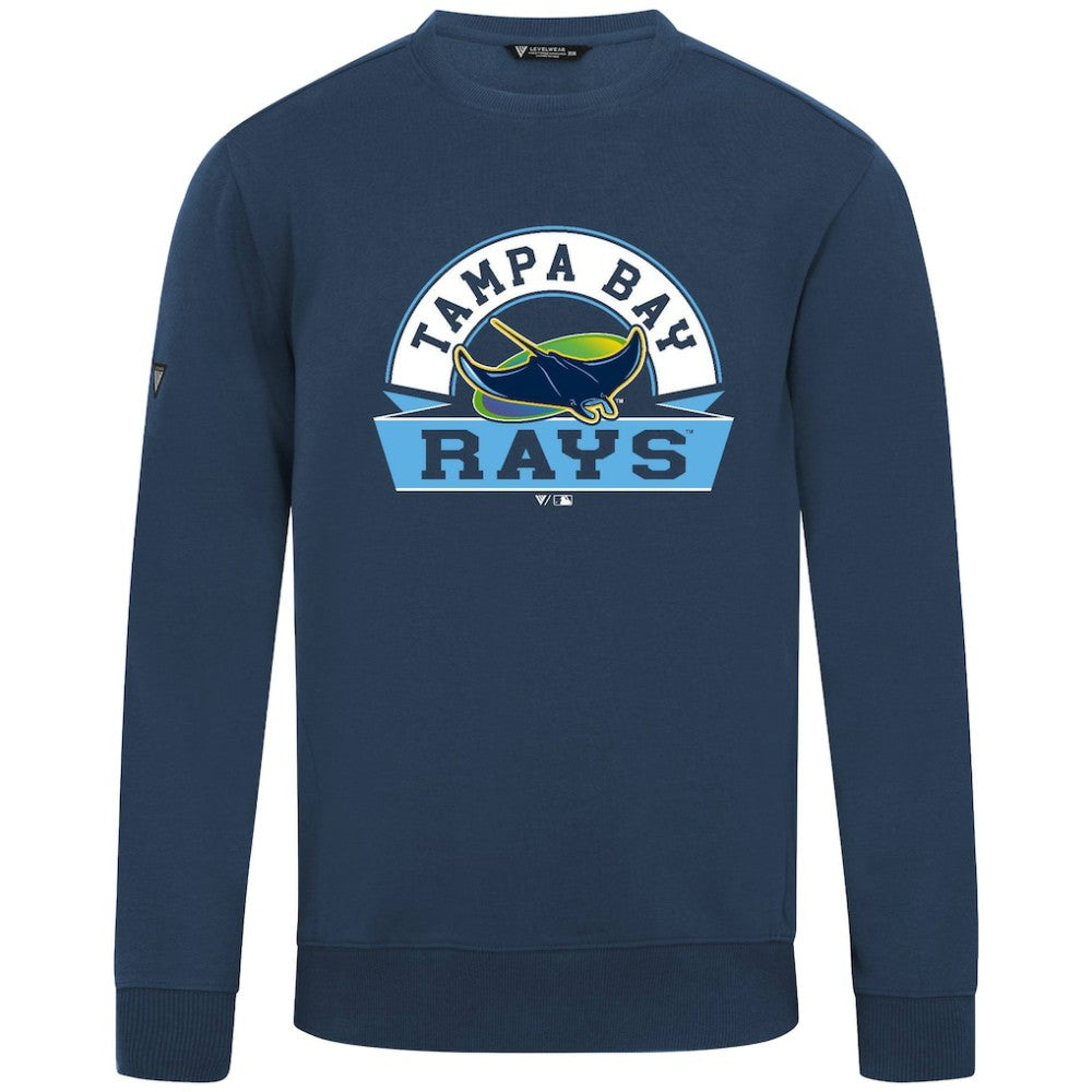 Tampa Bay Rays Levelwear Zane Banner Arch Sweatshirt Clearance