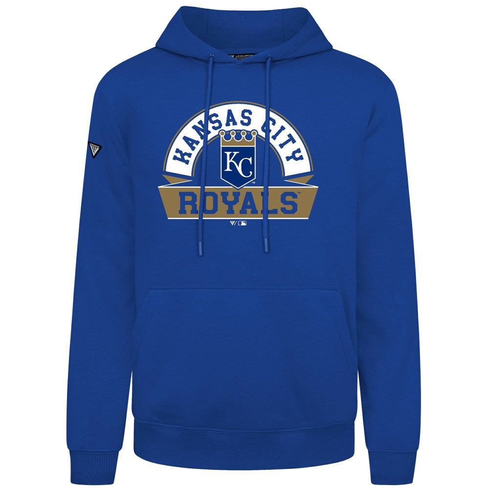 Kansas City Royals Levelwear Podium Banner Arch Hoodie Sale