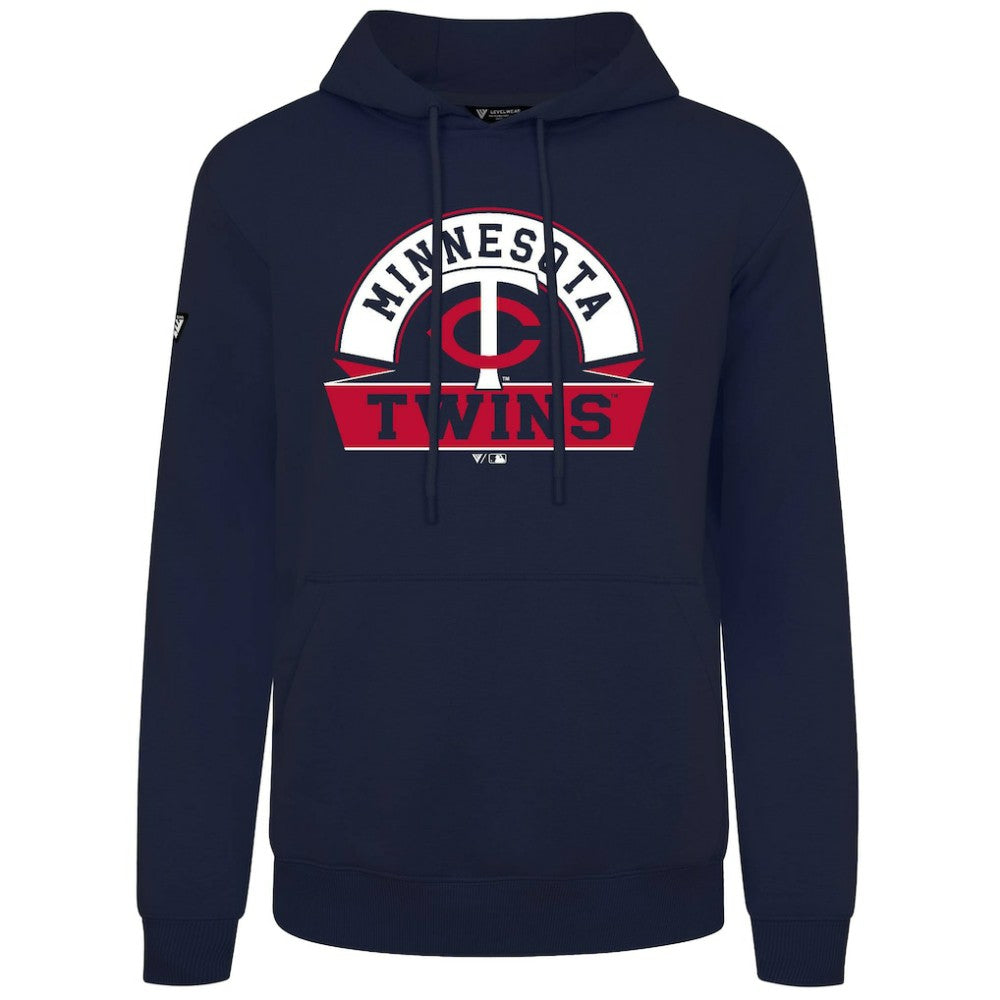 Minnesota Twins Levelwear Podium Banner Arch Hoodie Sale