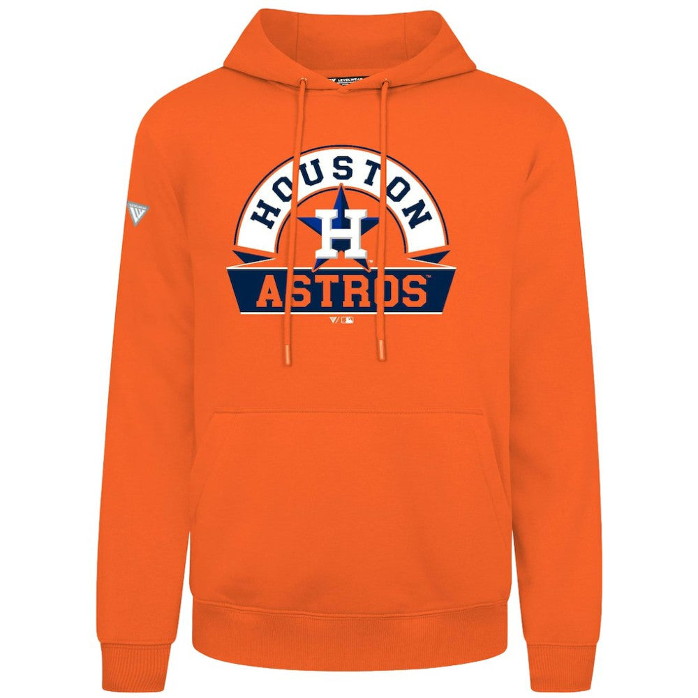 Houston Astros Levelwear Podium Banner Arch Hoodie Lifestyle