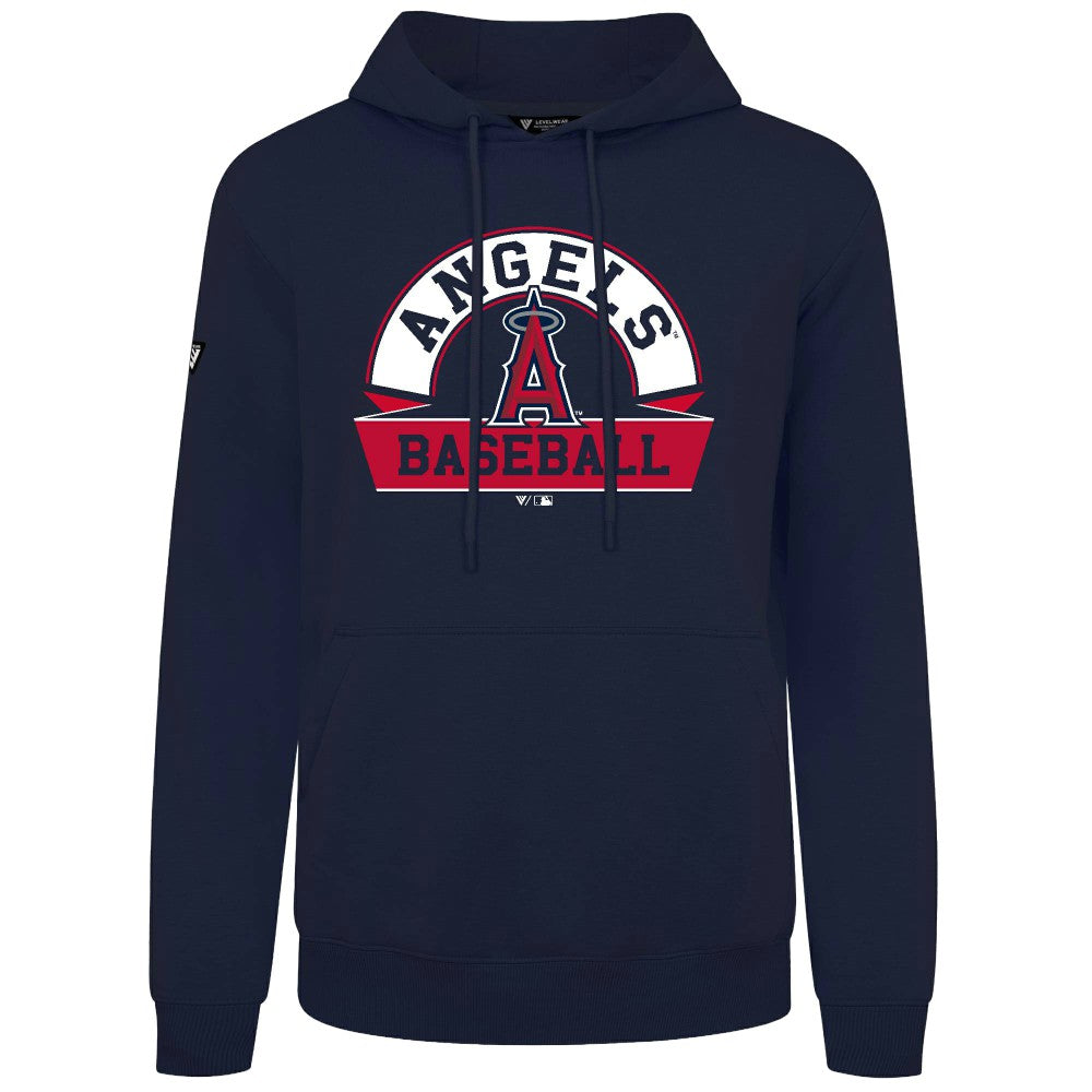 Los Angeles Angels Levelwear Podium Banner Arch Hoodie On Sale
