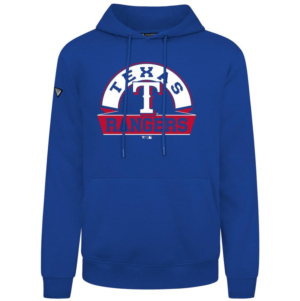 Texas Rangers Levelwear Podium Banner Arch Hoodie Lifestyle