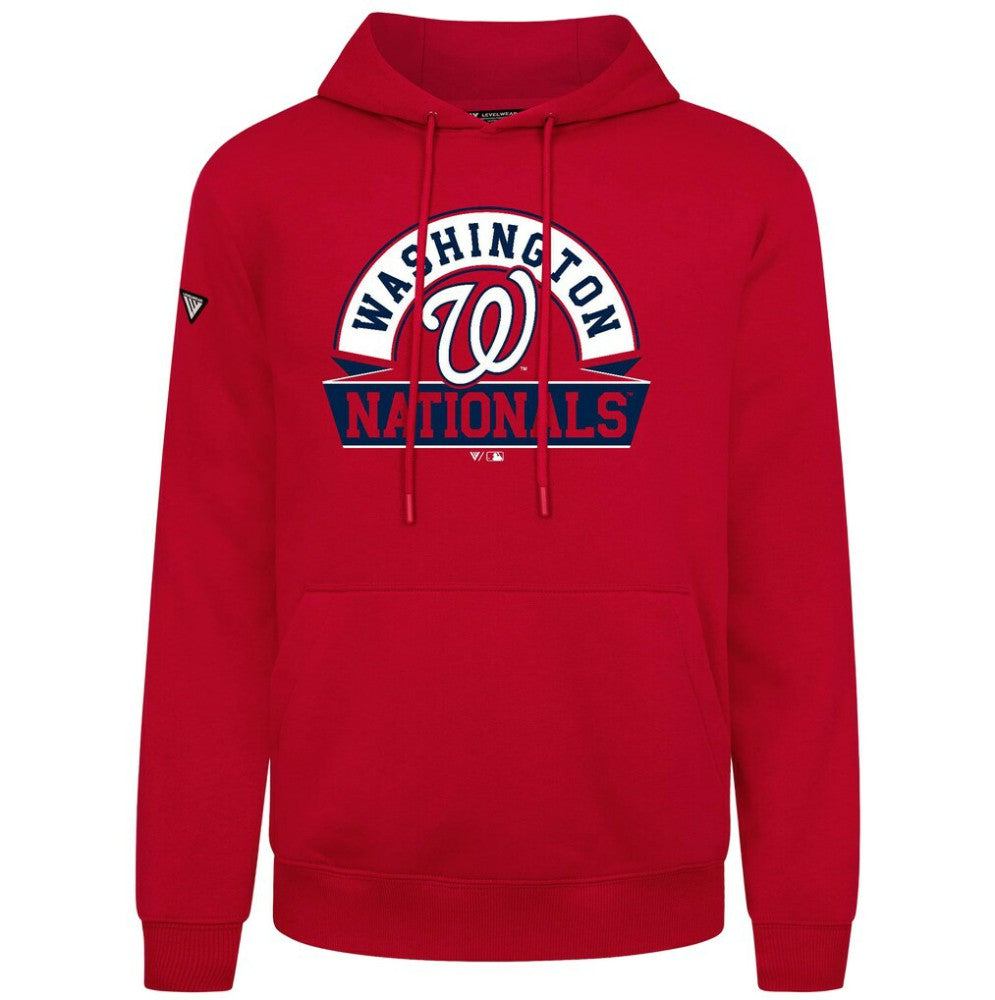 Washington Nationals Levelwear Podium Banner Arch Hoodie On Sale