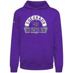 Colorado Rockies Levelwear Podium Banner Arch Hoodie On Sale
