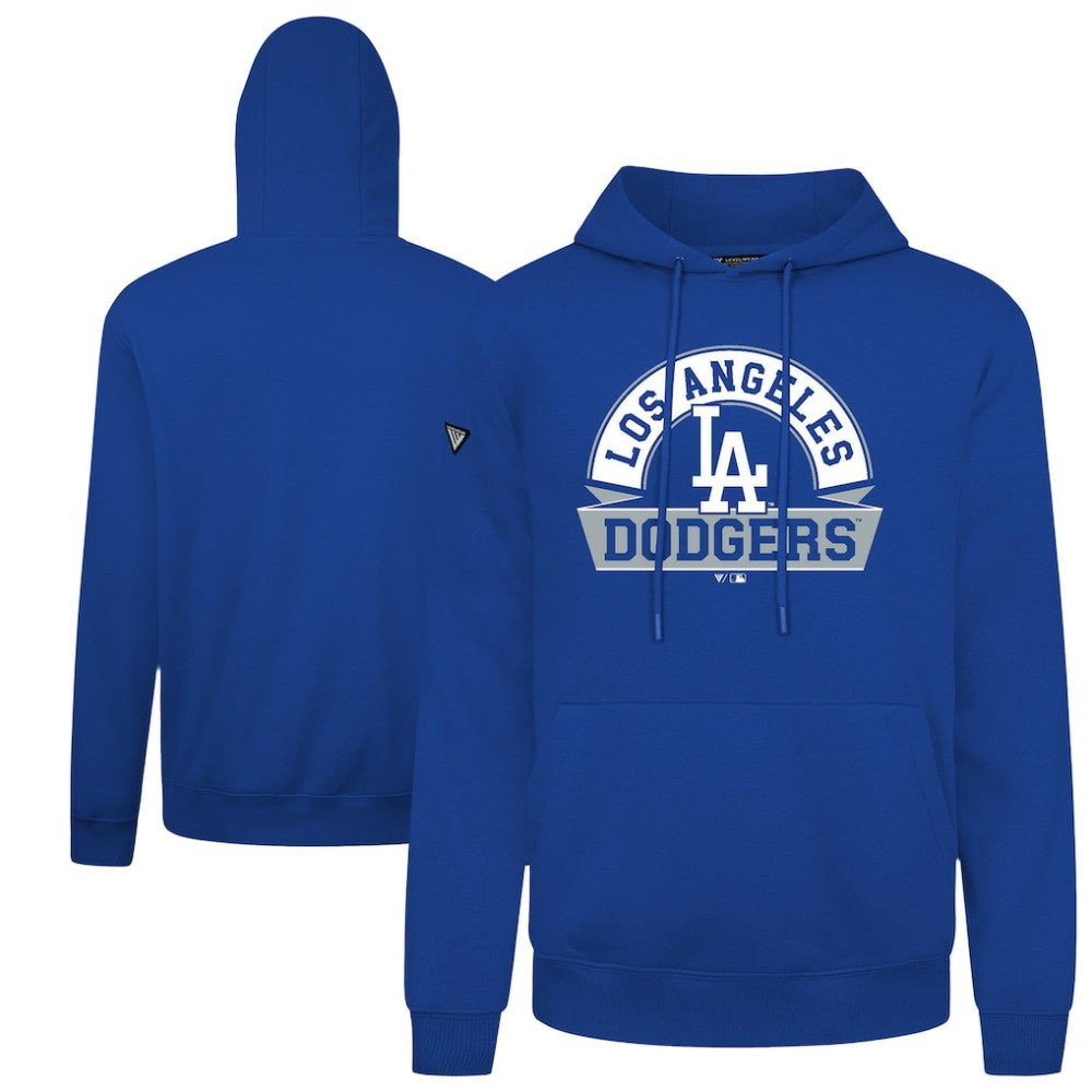 Los Angeles Dodgers Levelwear Podium Banner Arch Hoodie Clearance