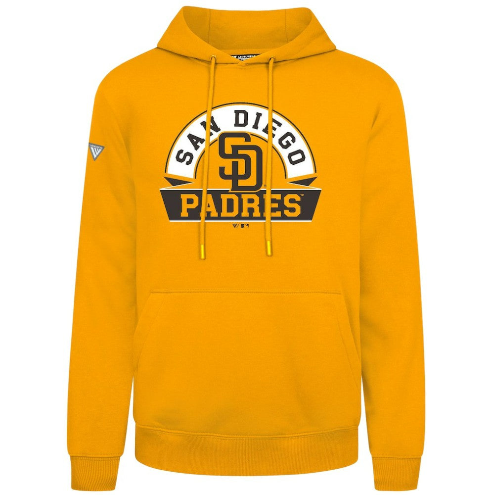 San Diego Padres Levelwear Podium Banner Arch Hoodie Online