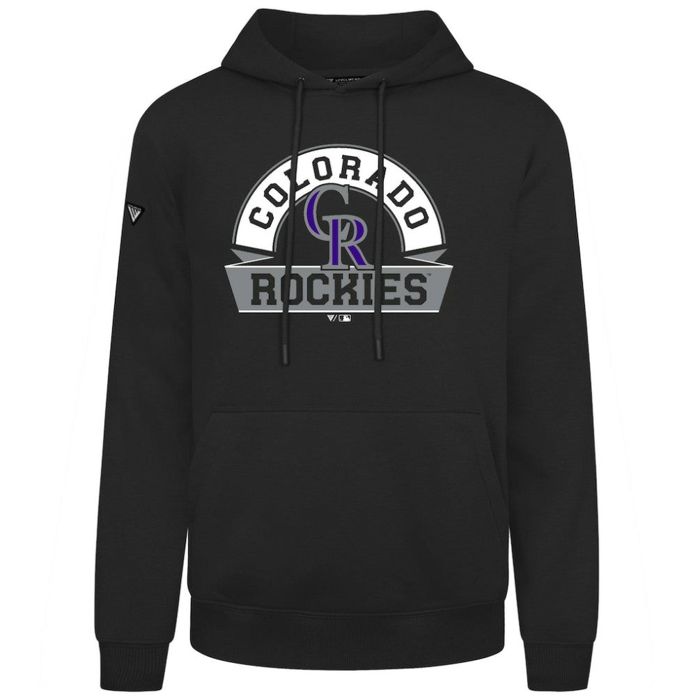 Colorado Rockies Levelwear Podium Banner Arch Hoodie Sale