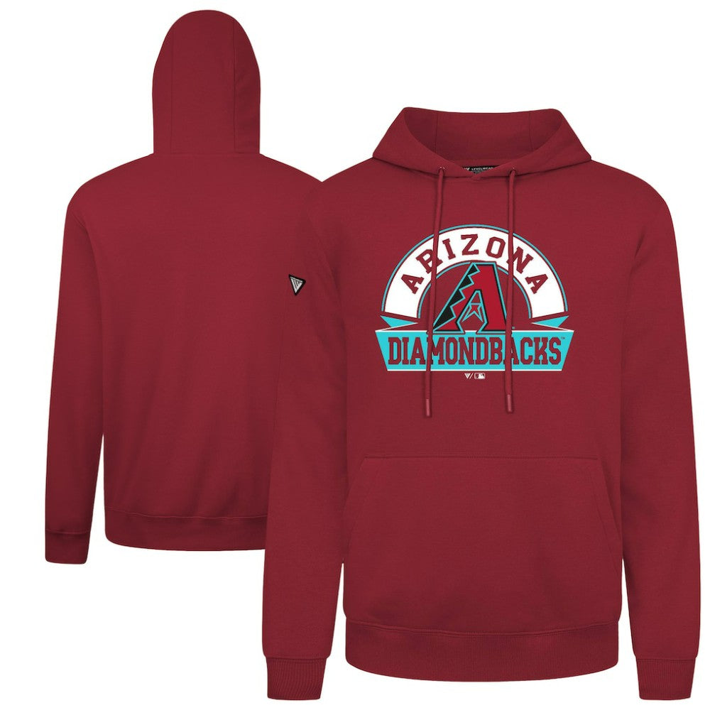 Arizona Diamondbacks Levelwear Podium Banner Arch Hoodie On Sale