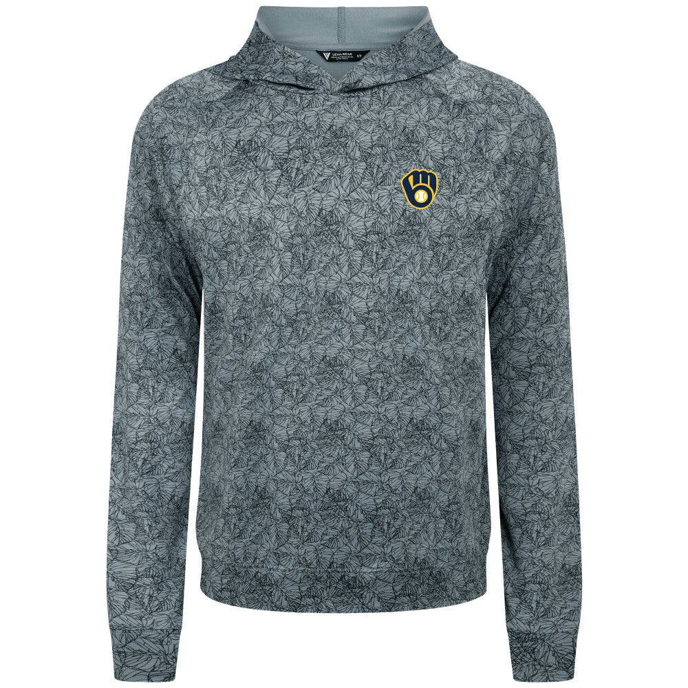 Milwaukee Brewers Levelwear Albatross Raglan Hoodie for sale