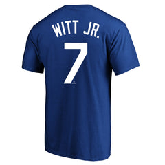 Bobby Witt Jr. Kansas City Royals Fanatics Big & Tall Player Name & Number T-Shirt Clearance