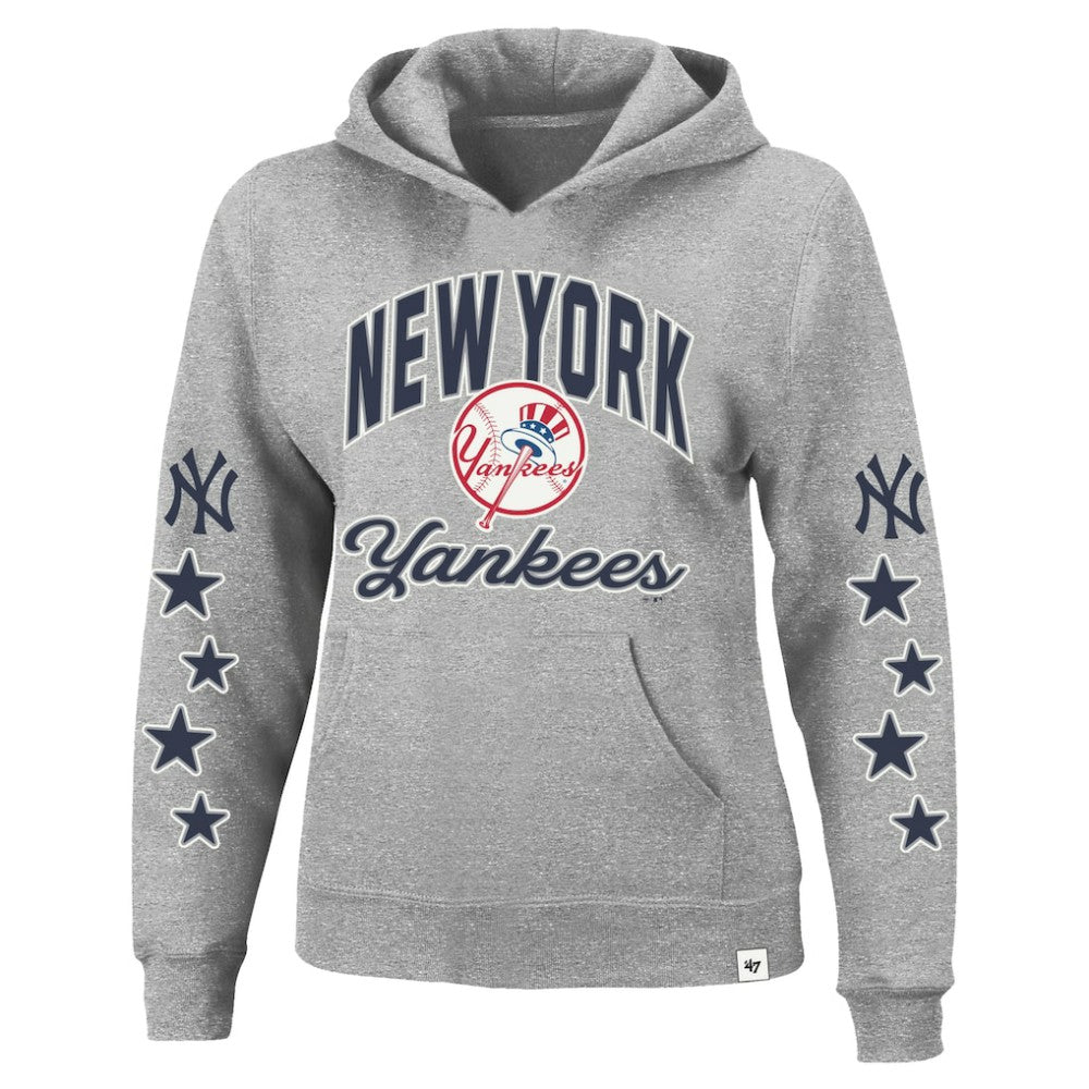 New York Yankees '47 Women's Plus Size Starry Eye Hoodie Clearance
