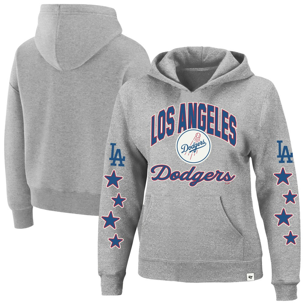 Los Angeles Dodgers '47 Women's Plus Size Starry Eye Hoodie Clearance