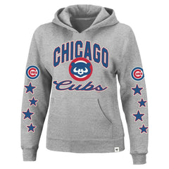 Chicago Cubs '47 Women's Plus Size Starry Eye Hoodie Clearance
