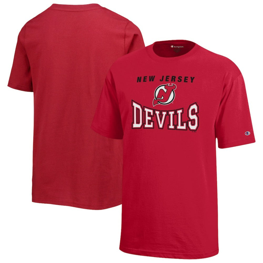 New Jersey Devils - Champion Youth Graphic T-Shirt Red