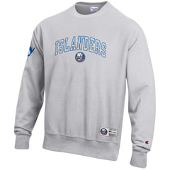 New York Islanders - Champion Reverse Weave Fleece Sweatshirt Gray