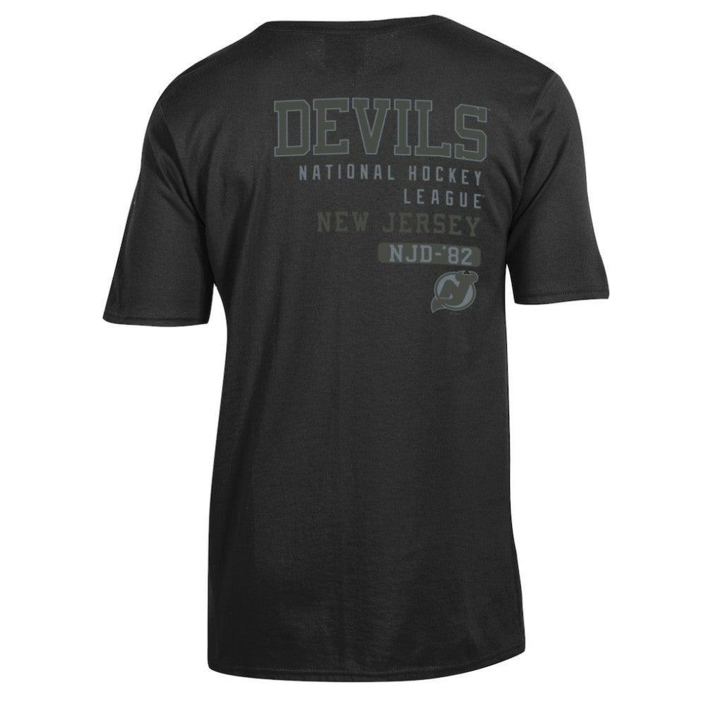 New Jersey Devils - Champion Tonal T-Shirt Black
