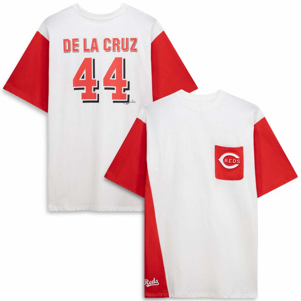 Elly De La Cruz Cincinnati Reds Profile Big & Tall Player Name & Number T-Shirt for sale